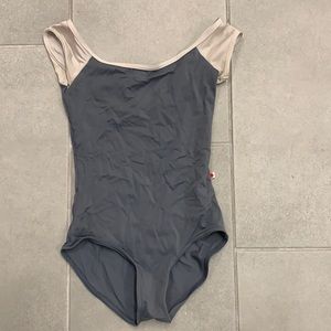 Yumiko cap sleeve leotard